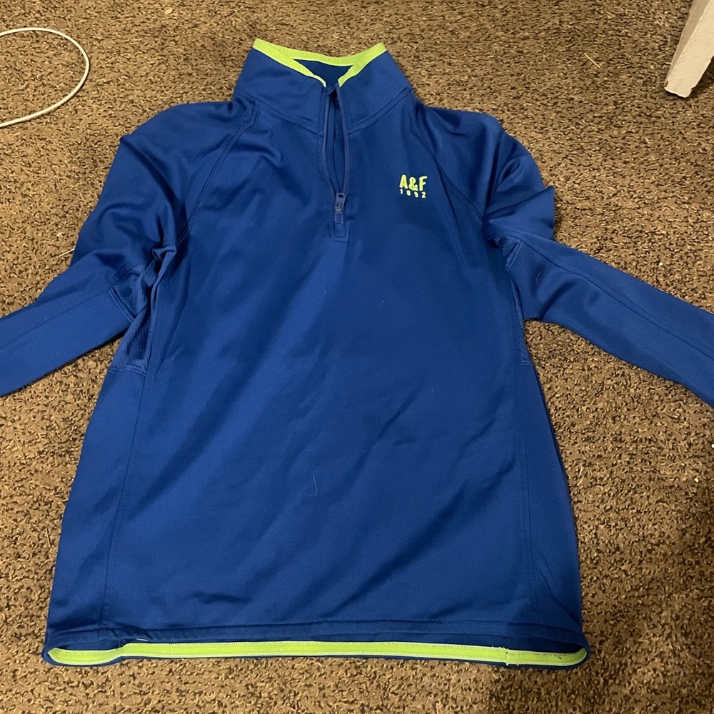 A&F quarter zip